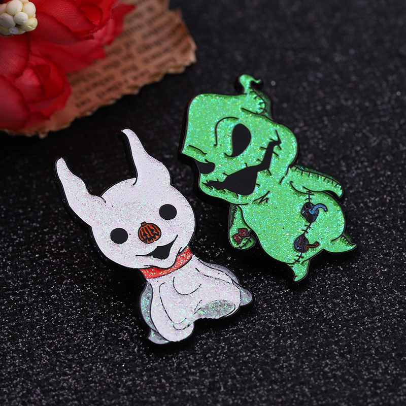 Halloween Event Soft Enamel Lapel Pin Holiday Smily Badges