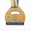 Creative Design Medallas Sports Large Zinc Alloy with Enamel Color Stainless Steel Medal