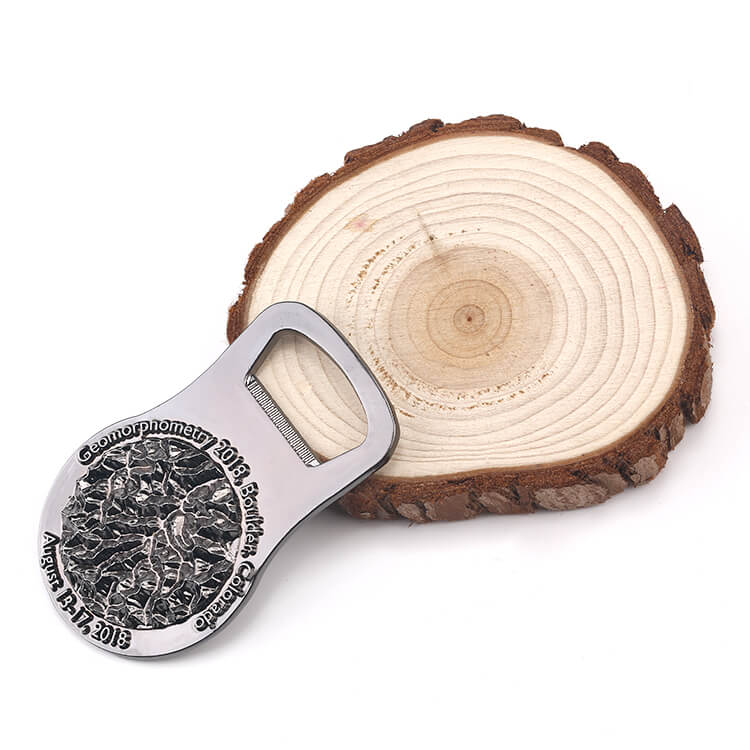Custom Fine Metal Advertising Zinc Alloy 3d Design Bottle Opener