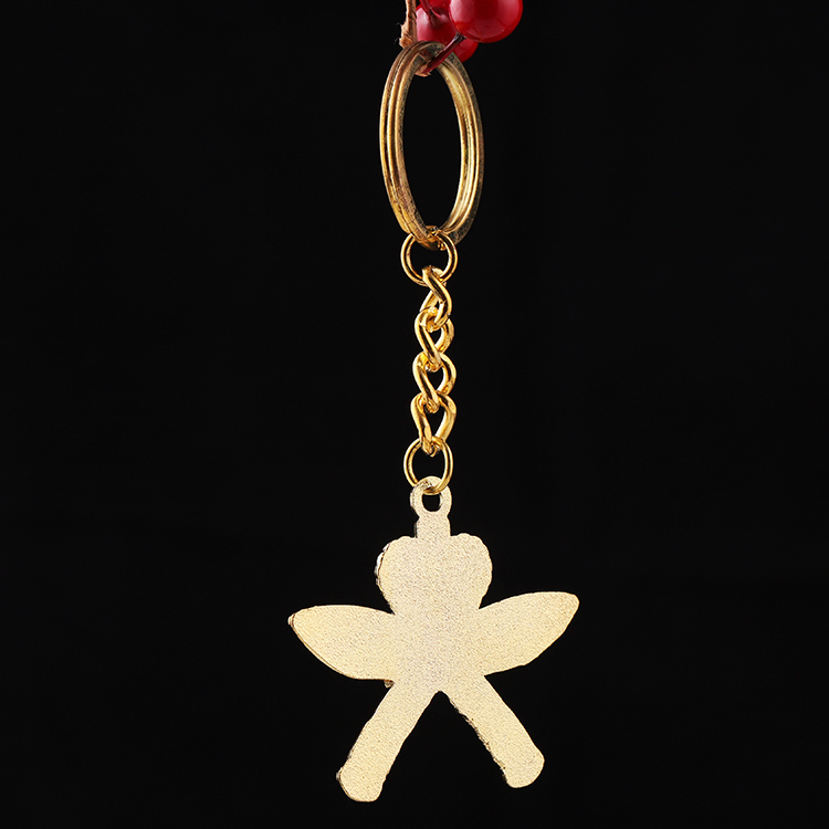 Low Price And High Quality Crown Shaped Reflective Keychain