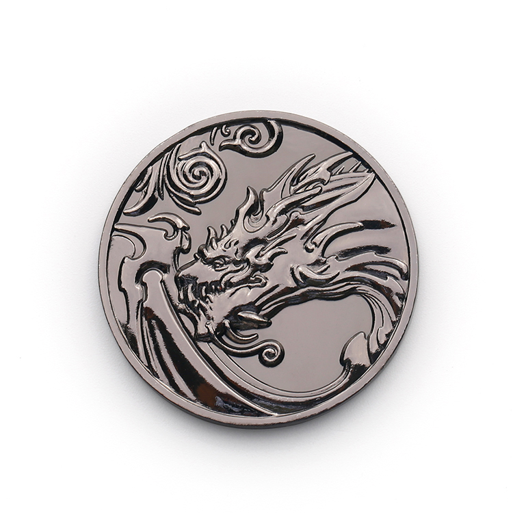 Chinese Dragon Challenge Feng Shui Coin Double Sided Coins