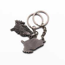 animal keyring 3d anime key chain empty keychain