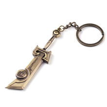Multitool Metal Sword Keyholder Custom Brass Keyring Plush Keychain