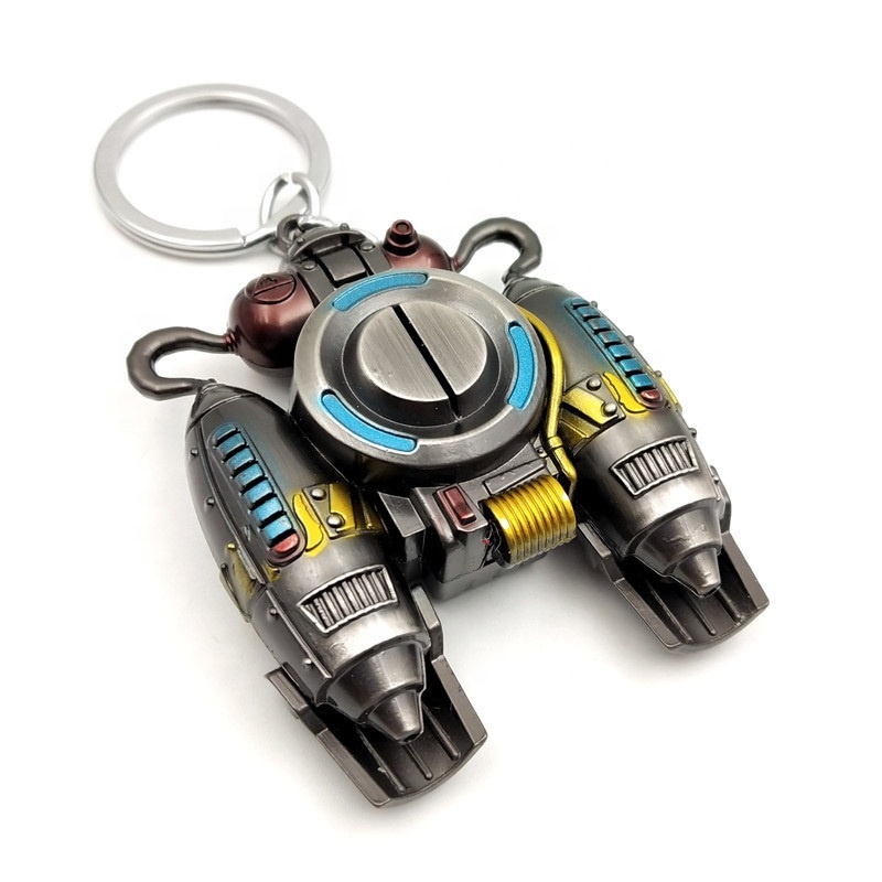 M4 Rifle Alloy Bomb Fortnite Backpack Keychain