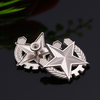 Small Silver Badge Order of Eastern Ribbon Gold Sheriff Star Custom Trading Pin