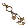Manufacturer Custom Brass Keyring Luxury Lanyard Keychain