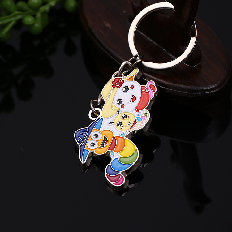 3d Anime Key Chain Acrylic Keychain Custom Medallion Pendant