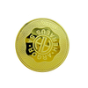 Gold 24k Pure Golden Coin Bank Souvenir Medallion Coins