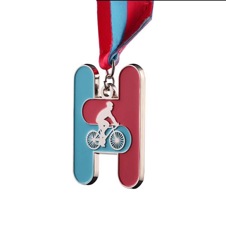 Cycling Challenge Medal Award Medallion Athletics To Honor Race Medals