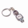 Ecofriendly Printing Character Card Holder Metal Man-shaped Pin Badge 1st Place Medal Custom Brooch Pin