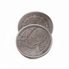 Marvel Iron Man Antique Bronze Plating Decorative Copper Coins Black Coin