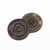 Flower Pins Enamel Printing Men Brass Copper Lapel Pin