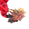 Custom bronze medallion medals gymnastics for races