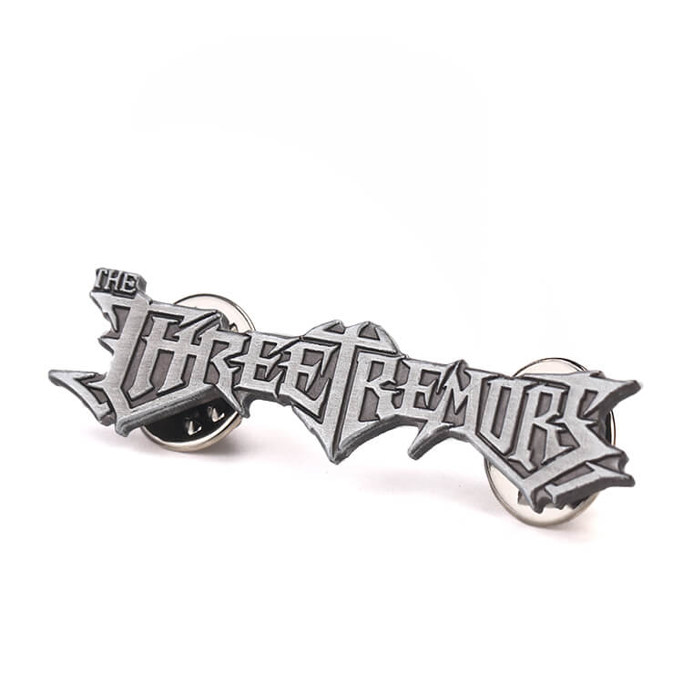 Wholesale Customized Black Nickel Plating Metal Badge