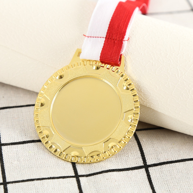 Stock Blank Gold Silver Bronze Sports Running Medals