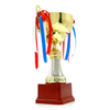 Wholesale Stock Sales Cup Shape Competition Cup Gold Award Trophy