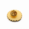 Gear Vip Lapel Making Supplies Custom Enamel Pin with Backing Badge
