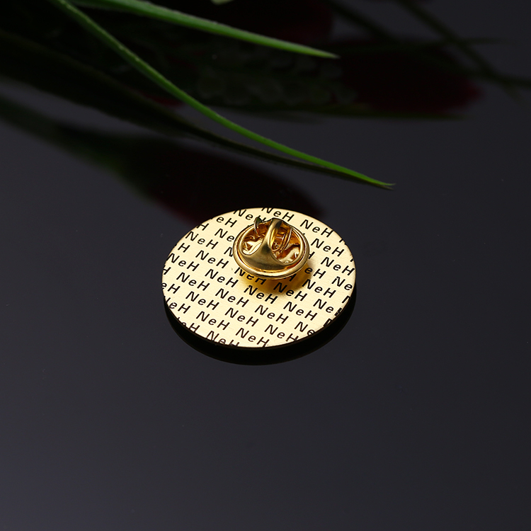 Kids Anime Children Gold Button Custom Tin Badge