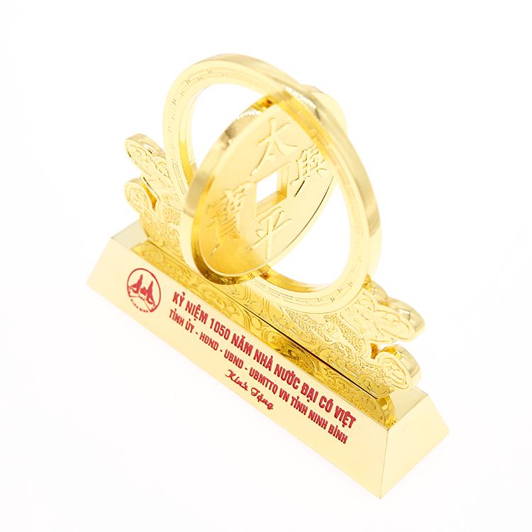 Customized Size Grammy Metal Award Plaques Floating Trophy