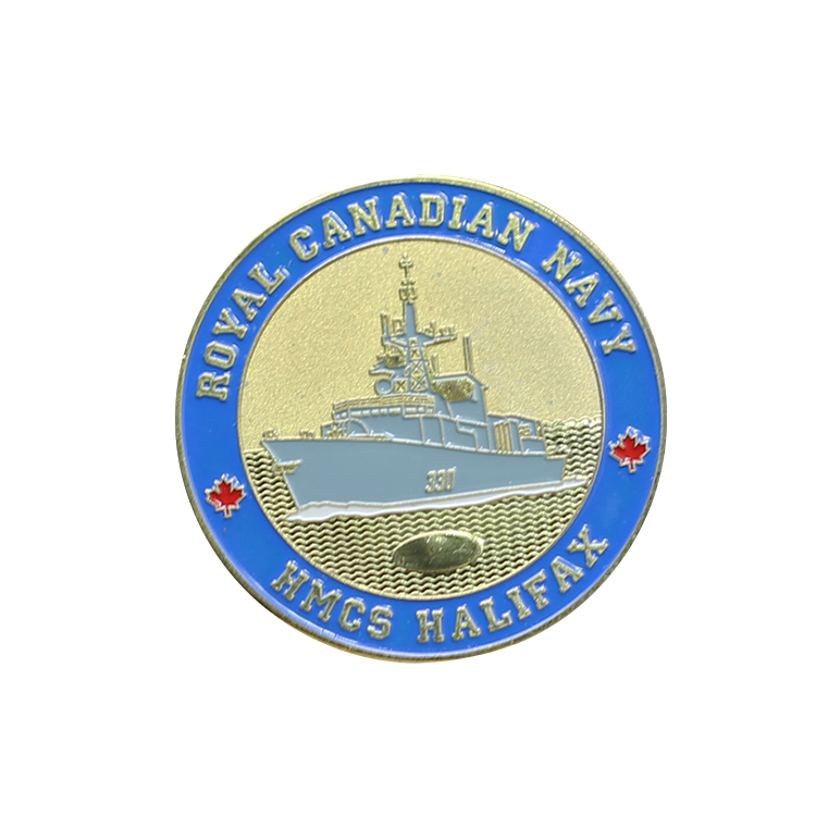 Animal Engraved Coin Navy Customs Challenge Souvenir Medallion Coins