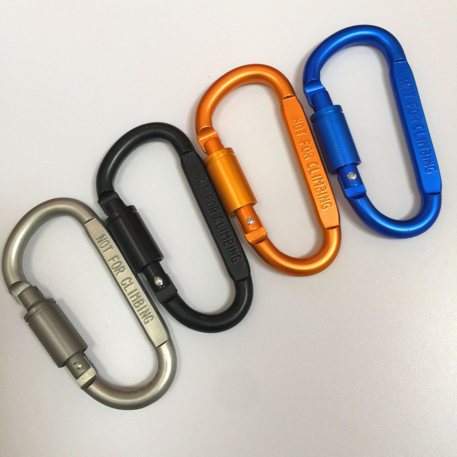 ring keyrings key chain outdoor sports brass carabiner key chain from